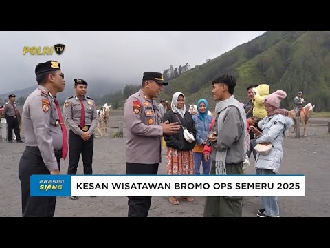 KAPOLSEK SUKAPURA KESAN KESAN WISATAWAN BROMO TERHADAP KINERJA POLRI