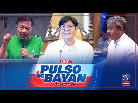LIVE: Pulso ng Bayan kasama sina Atty. Harry Roque, Admar Vilando at Jade Calabroso April 19, 2024