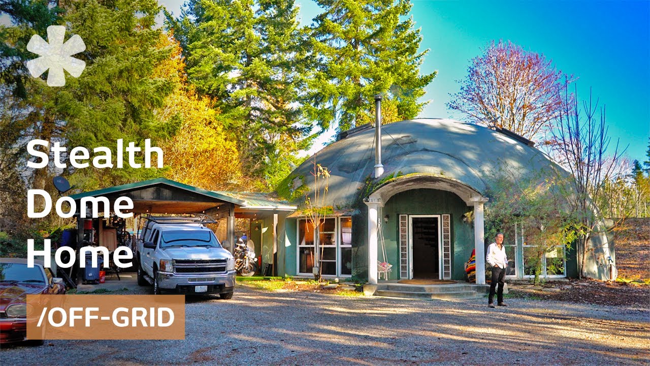 Builds Quonset bunkers for a living. Lives in Dome Home in the woods