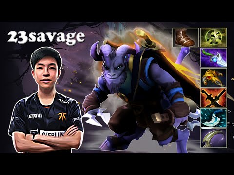 23savage - Riki Safelane with Faith bian Broodmother, XinQ Sand King | Dota 2 7.29d Gameplay