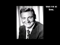 There's a Rainbow 'Round My Shoulder  FRANKIE LAINE (with lyrics)