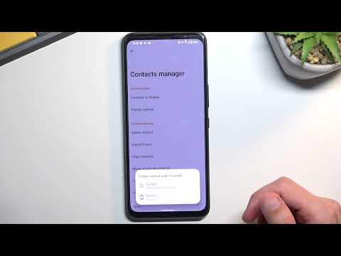How to Copy Contacts on Asus ROG Phone 6 - Import Contacts