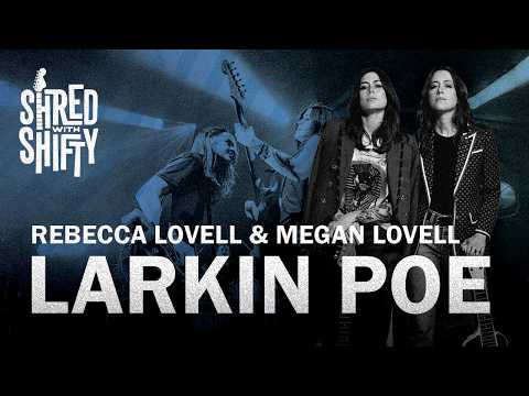 Larkin Poe's Dueling Solos on “Summertime Sunset”  | Shred with Shifty