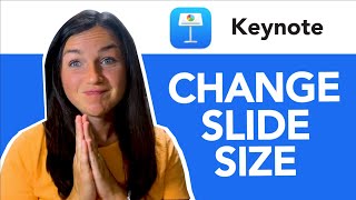 Keynote: How to Change the Size of Slides in a Keynote Presentation - Change Slide Size