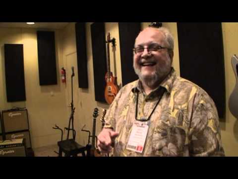 NAMM2011. Egnater Booth. Talking with Bruce Egnater how it all happens