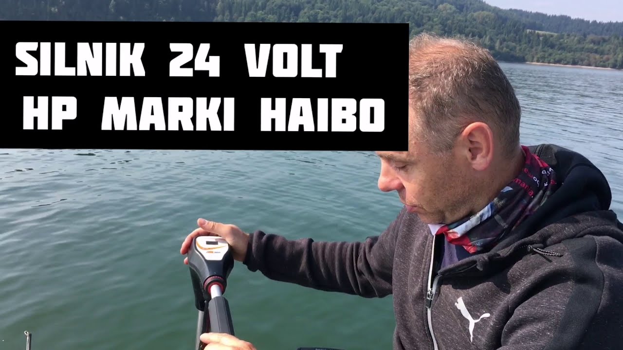 Silnik elektryczny #Haibo M 200 4 HP 24 Volt. Test prezentacja od #rybomania.pl