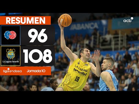 Río Breogán - La Laguna Tenerife (96-108) RESUMEN | Liga Endesa 2025-26