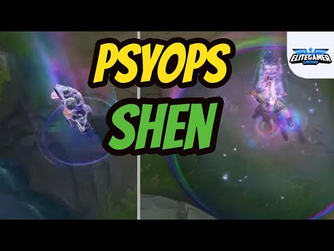 PsyOps Shen Skin Spotlight - League of Legends Skin Review