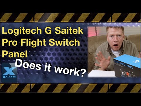 Logitech G Saitek Pro Flight Switch Panel first look for X-Plane 11, P3D, FSX First look/reaction