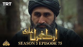 Ertugrul Ghazi Urdu  Episode 75  Season 5