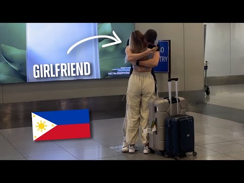 I travelled 10,000 km to Surprise my Girlfriend in the Philippines! | Her Reaction 😍✈️🇵🇭