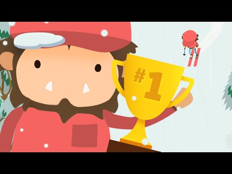 SASQUATCH WINS A SNOW SKIING COMPETITION - Sneaky Sasquatch Part 5 | Pungence