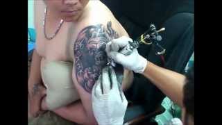 preview picture of video 'Tattoo can tho, xam nghe thuat can tho, thep tattoo_hinhxam-tuong'