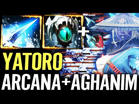 🔥 YATORO Drow Ranger Arcana + Aghanim Collector NEW SET — Best Skin EOS 100% Slow Carry Dota 2 Pro