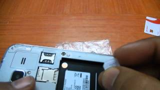 Samsung Galaxy Core Prime How to Insert Sim Card and SD card
