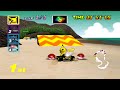 Mario Kart 64 Pokemon Kart 64 Mushroom Cup 150cc 100 Walkthrough