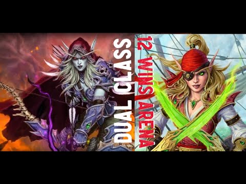 12 wins Hearthstone Arena - Dual Class - Hunter Rogue