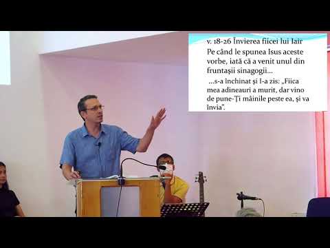 Matei 9:18-38 - Sergiu Ghica - Mare este sercerisul, dar putini sunt lucratorii!