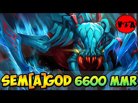 Dota 2 - Sem[A]GoD 6600 MMR Plays Weaver vol #2 - Ranked Match