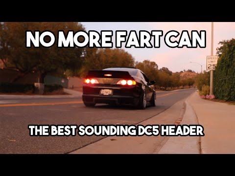 The Best Sounding RSX/ DC5 Header (Skunk2 Alpha Header Install)