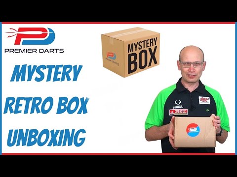 Premier Darts MYSTERY RETRO BOX UNBOXING