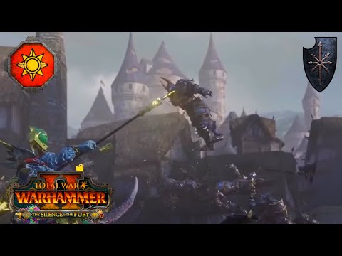 Chosen Halberds Vs Star Chamber Guardians. Lizardmen vs Chaos. Total War Warhammer 2, Multiplayer