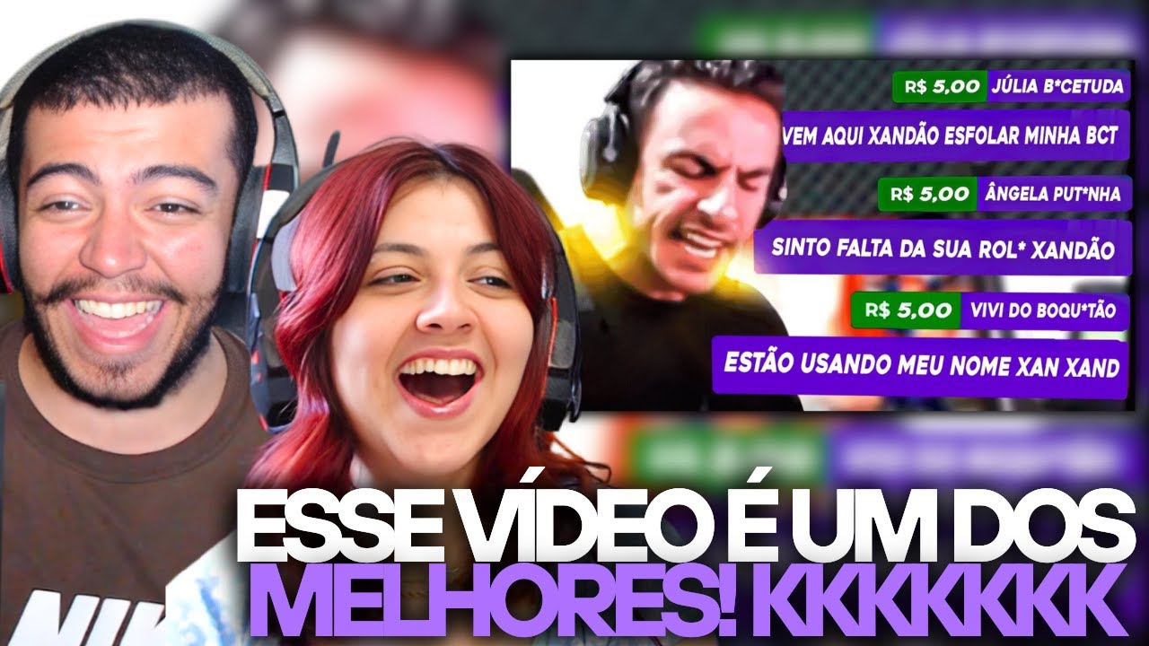 DONATES MAIS PROFANOS DA LIVE DO XANDÃO #2 | REACT