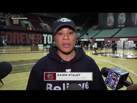 WBB: Head Coach Dawn Staley Previews Upcoming Maryland Game