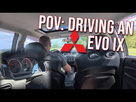This Is What Driving a Real Car Feels Like | Mitsubishi Evo IX POV