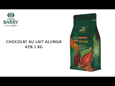 Alunga™ : le chocolat au lait par Cacao Barry