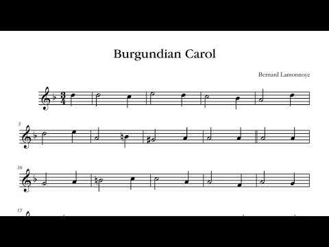 Burgundian Carol | Unadorned Trumpet Carol