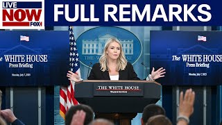 FULL BRIEF: White House on Texas flooding, Epstein list &amp; tariffs