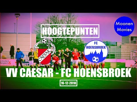 Hoogtepunten VV Caesar-FC Hoensbroek 16-12-2018