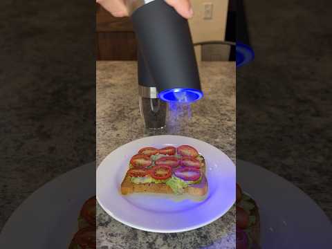 Glass Salt Pepper Electric Grinder
