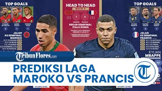 Semifinal Piala Dunia 2022 Prancis vs Maroko: Prediksi dan Rekor Head to Head antara Kedua Tim