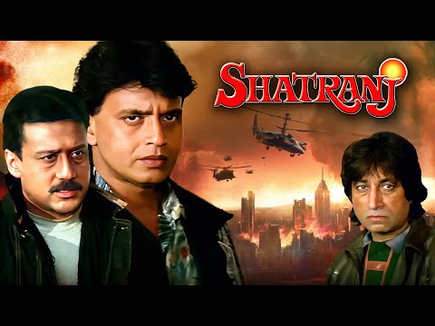 Dil Pe Tere Pyar Ka Paigam Likh Dun - Shatranj Full Movie | Mithun, Jackie Shroff, Divya Bharti