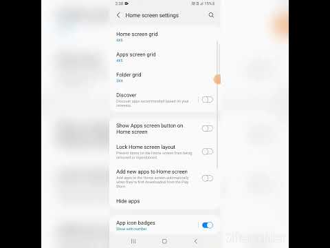 How to Change App Icon Badge in Samsung Smartphones. #shorts #samsung