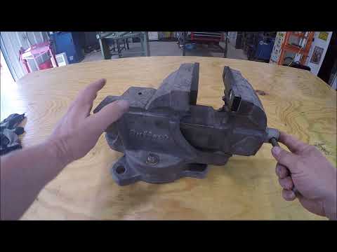 Buffalo bench vise refurbish