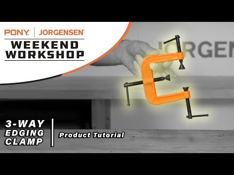 Part of a video titled Weekend Workshop - Three-Way Edging Clamp Tutorial - YouTube