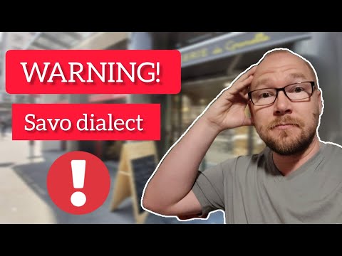 Personal Pronouns in Savo Dialect - Verb Conjunctions