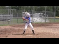 Alyssa Mangone Softball Skills  July 2016 