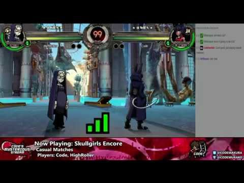 Skullgirls Encore -- Code vs HighRoller 08/28/14 (Part 1/4)