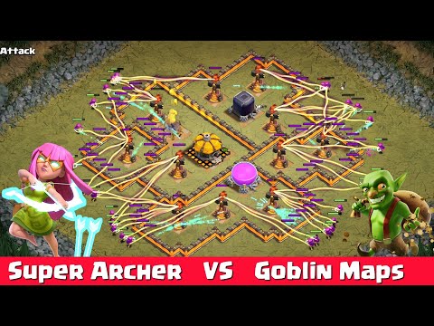 Super Archer vs Goblin Maps - Clash of Clans | Clashverse