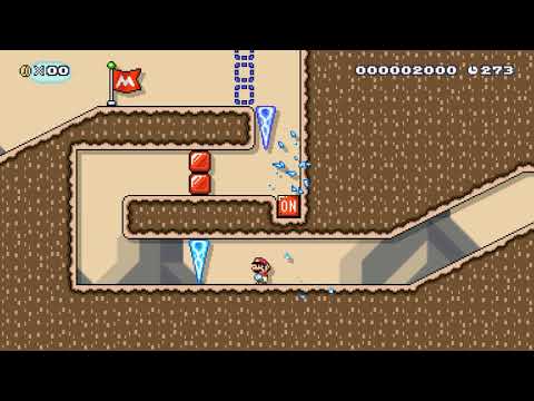 Super Mario Maker 2 - Icicle Cave