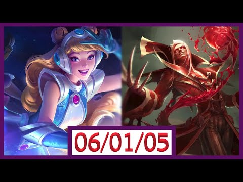 Space Groove Lux VS Vladimir - Full Gameplay MID - League of Legends