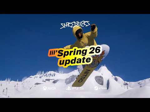 Shredders lil’ Spring 26 update 🔥