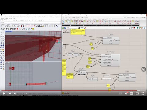 GH Tutorial Teil 18 - Überbau: analytisches System und Kopplungen mit Grasshopper