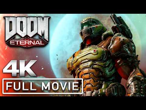 DOOM ETERNAL All Cutscenes (Full Game Movie) 4K 60FPS Ultra HD