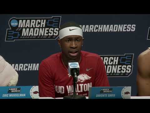 Arkansas First Round postgame press conference - 2022 NCAA tournament