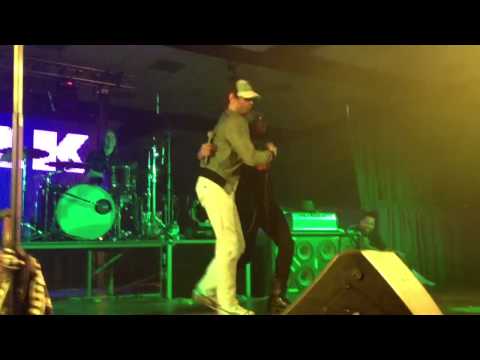 Pranking Kevin Max during DcTalk song